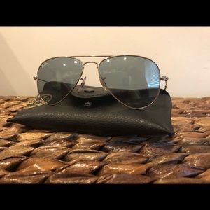 Ray-Ban aviator sunglasses
